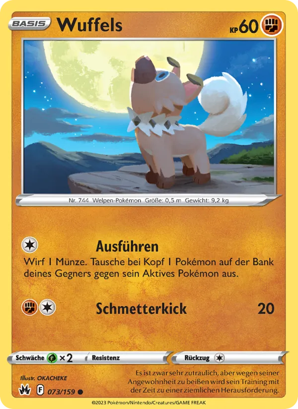 Wuffels (Crown Zenith #073/159)