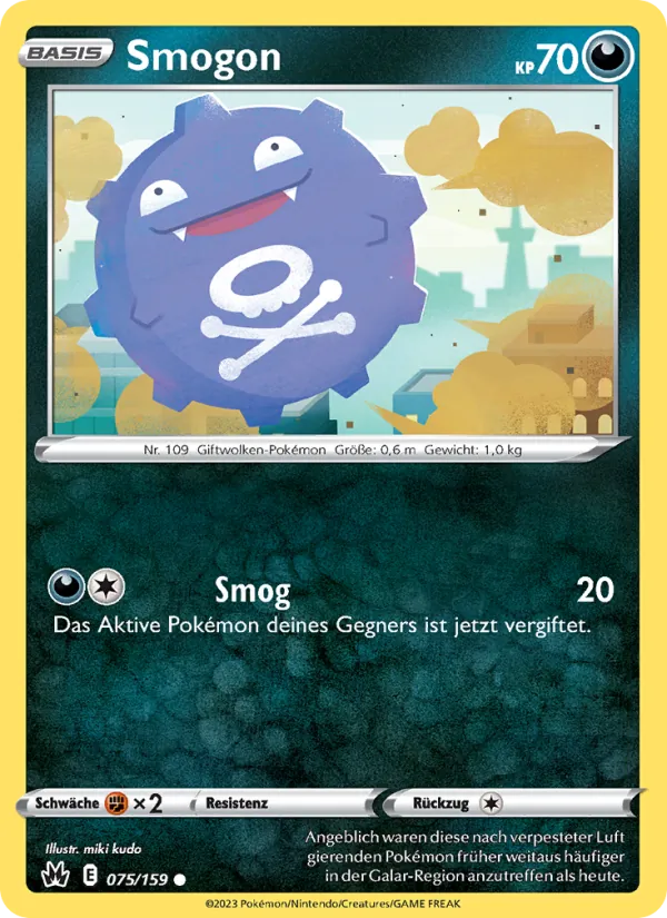 Smogon (Crown Zenith #075/159)