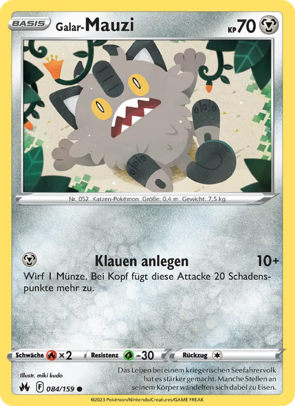 Galar-Mauzi (Crown Zenith #084/159)