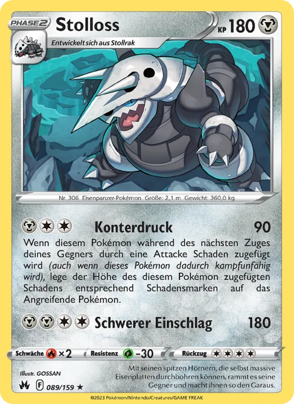 Stolloss (Crown Zenith #089/159)
