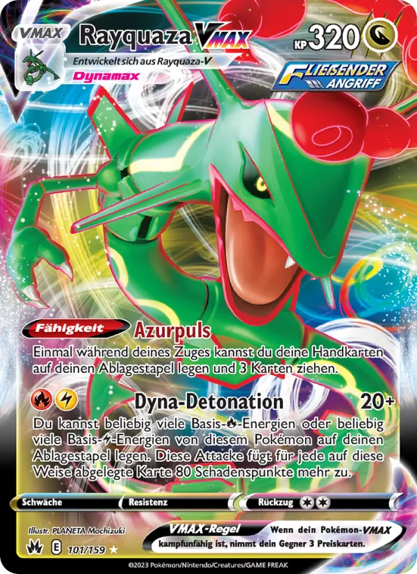 Rayquaza VMAX (Zenit der Könige #101/159)