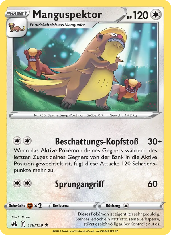 Manguspektor (Crown Zenith #118/159)