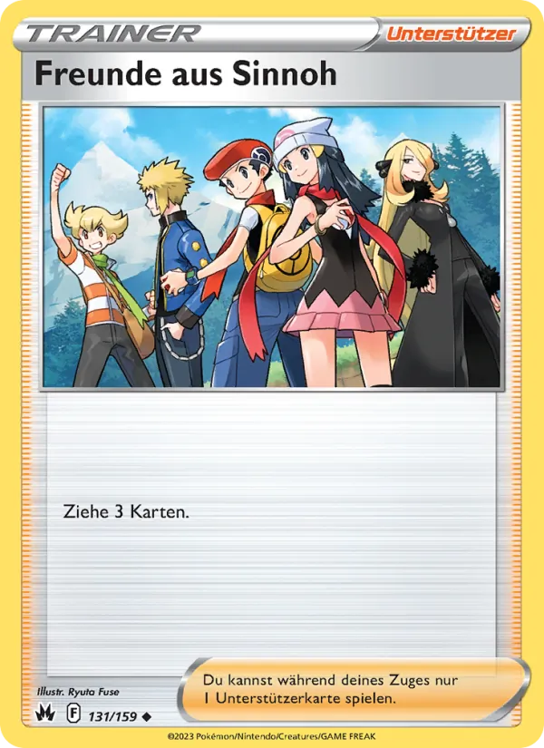 Freunde aus Sinnoh (Crown Zenith #131/159)