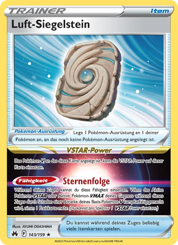 Luft-Siegelstein (Zenit der Könige #143/159)