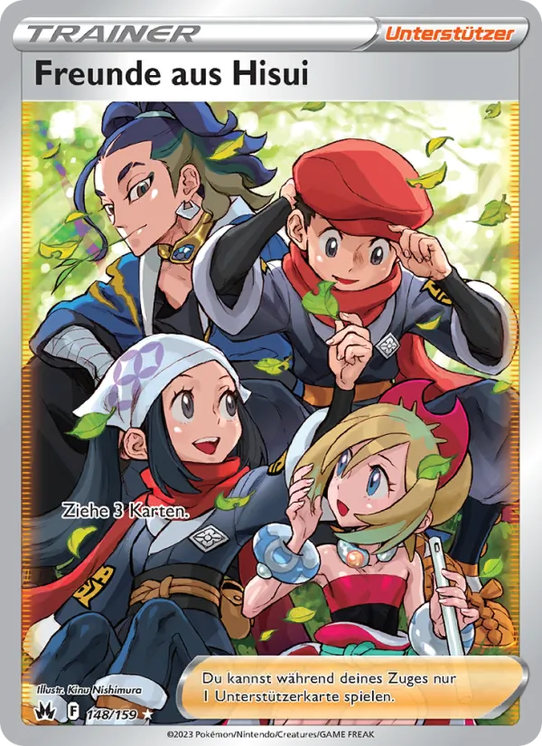 Freunde aus Hisui (Zenit der Könige #148/159)