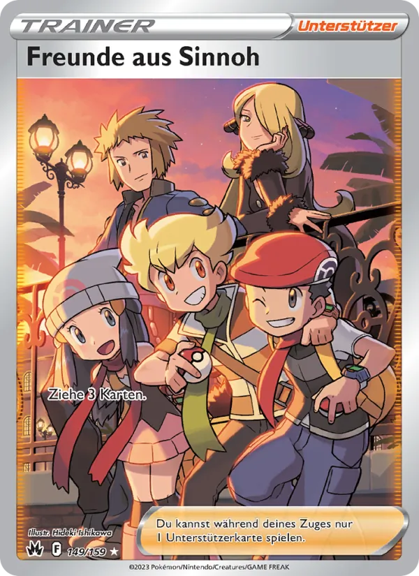 Freunde aus Sinnoh (Zenit der Könige #149/159)