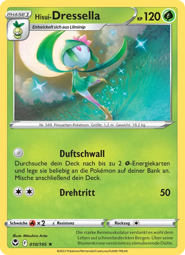 Hisui-Dressella (Silberne Sturmwinde #010/195)