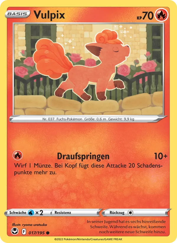 Vulpix (Silberne Sturmwinde #017/195)