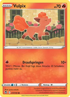 Vulpix (Silberne Sturmwinde #017/195)