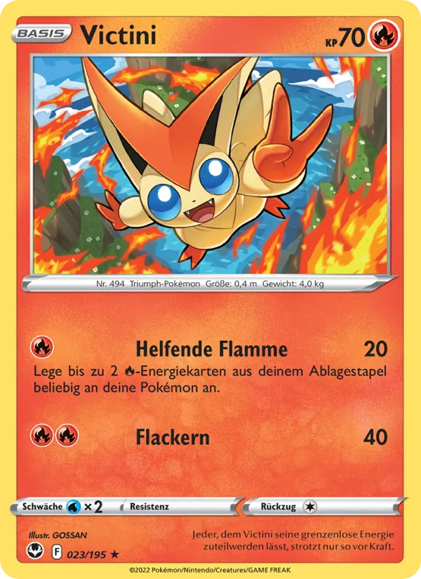 Victini (Silberne Sturmwinde #023/195)