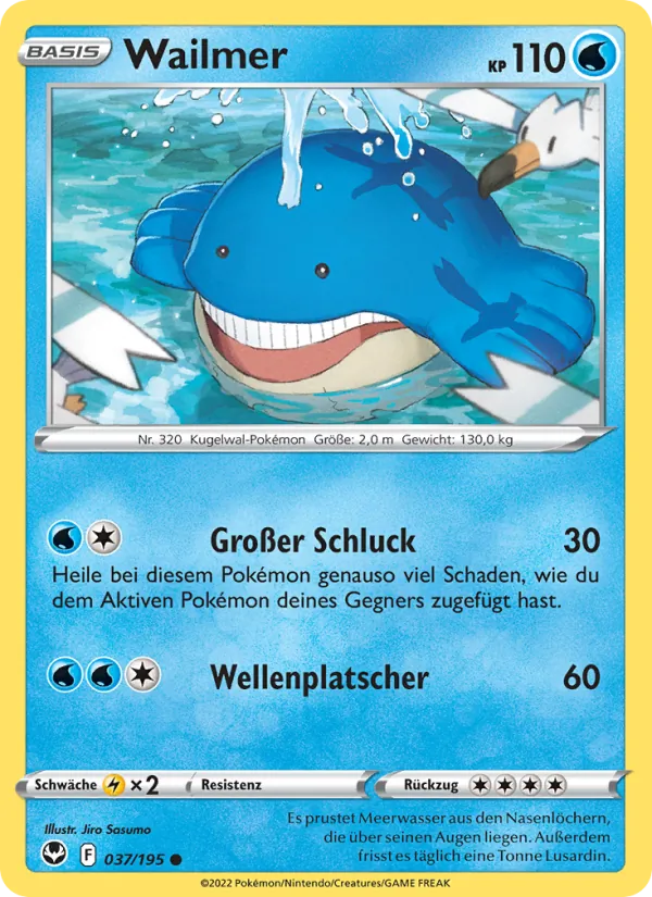 Wailmer (Silberne Sturmwinde #037/195)