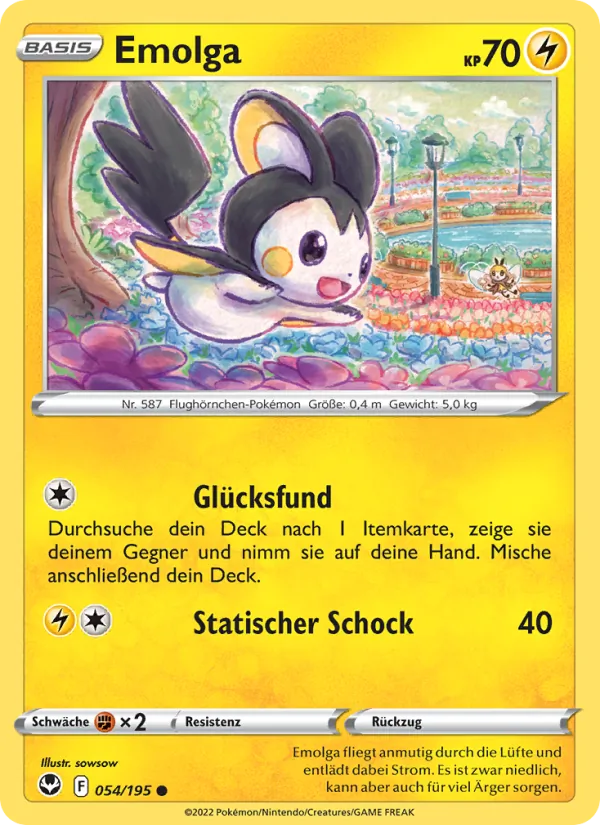 Emolga (Silver Tempest #054/195)