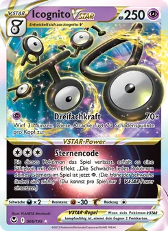 Icognito VSTAR (Silberne Sturmwinde #066/195)