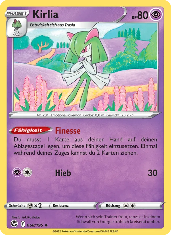 Kirlia (Silver Tempest #068/195)