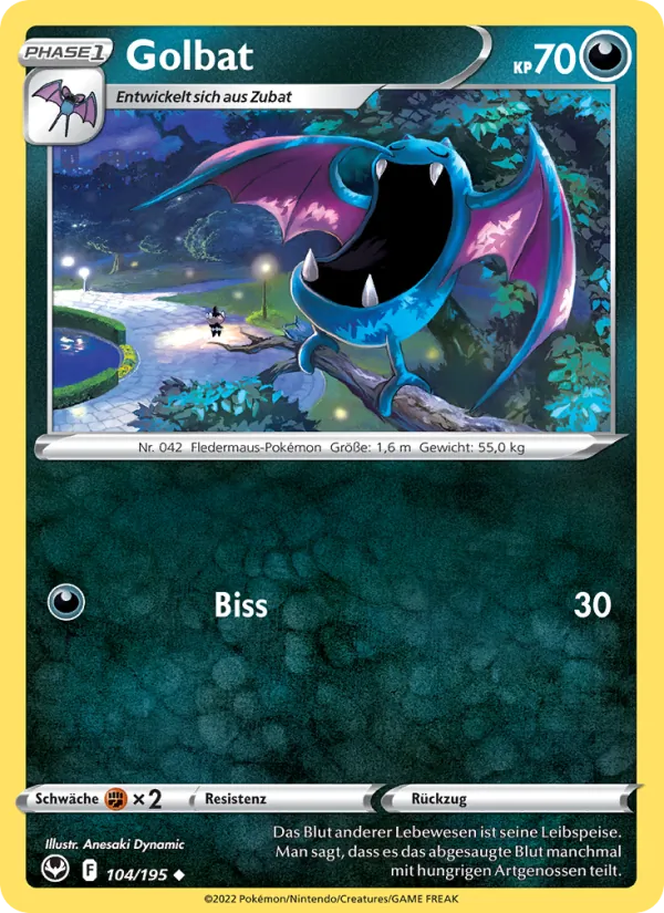 Golbat (Silver Tempest #104/195)