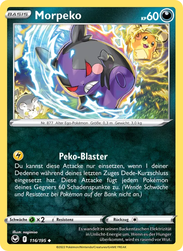 Morpeko (Silberne Sturmwinde #116/195)