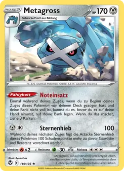 Metagross (Silberne Sturmwinde #119/195)