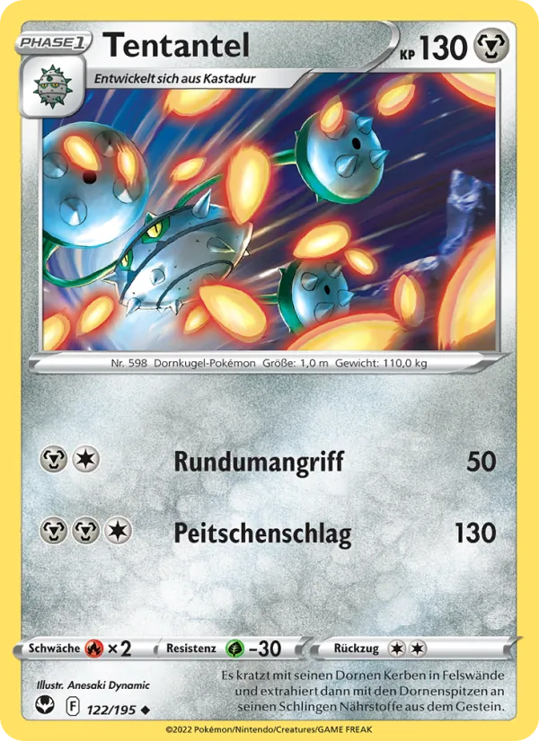 Tentantel (Silver Tempest #122/195)