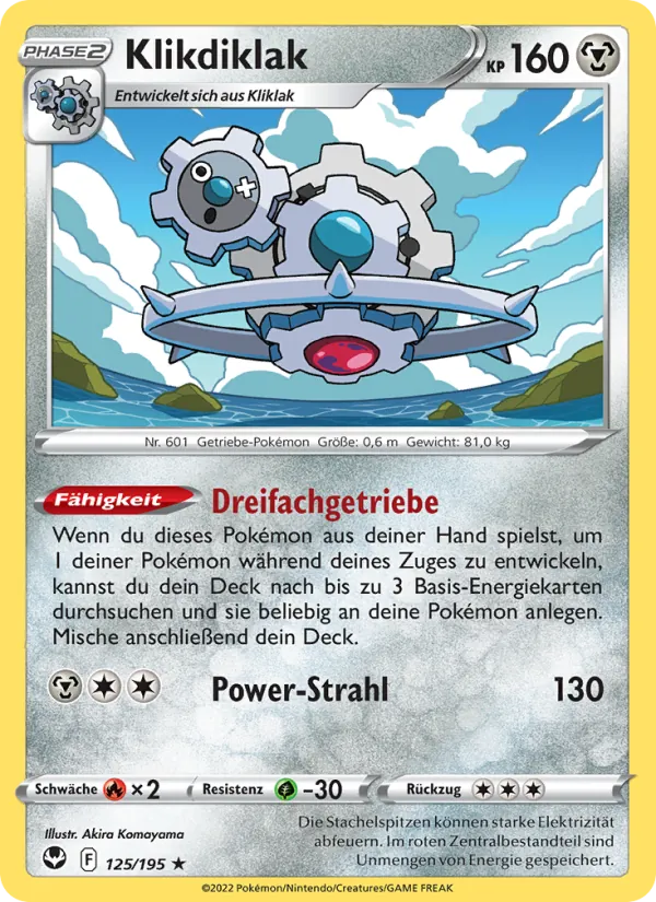 Klikdiklak (Silver Tempest #125/195)