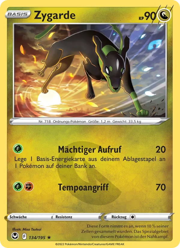 Zygarde (Silver Tempest #134/195)