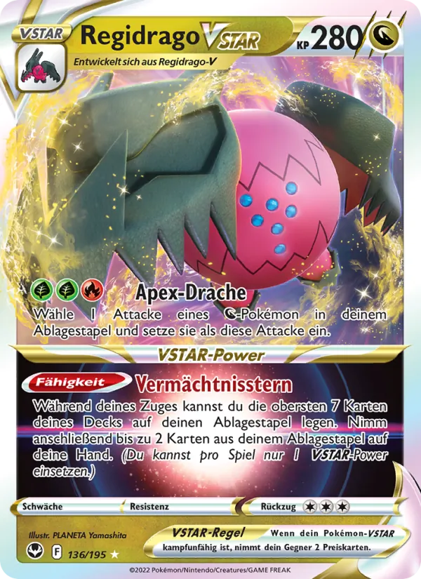 Regidrago VSTAR (Silver Tempest #136/195)