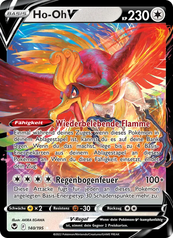 Ho-Oh V (Silberne Sturmwinde #140/195)