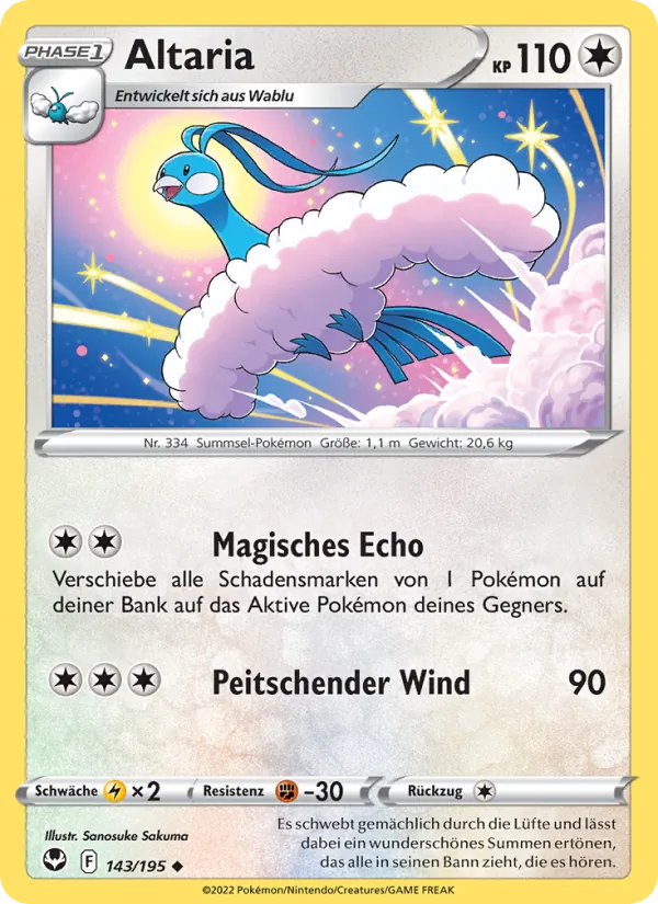 Altaria (Silberne Sturmwinde #143/195)