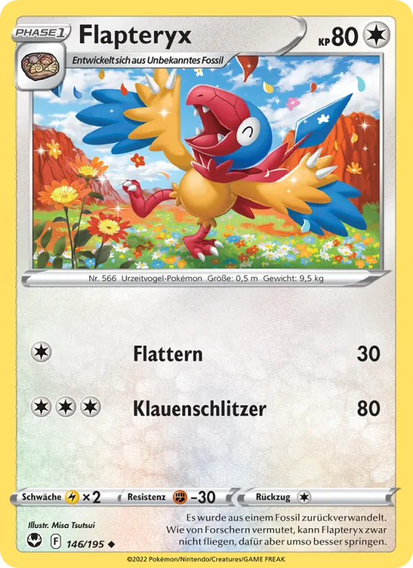 Flapteryx (Silver Tempest #146/195)