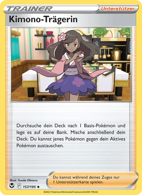 Kimono-Trägerin (Silver Tempest #157/195)