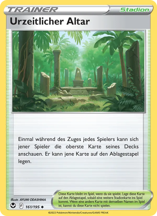 Urzeitlicher Altar (Silver Tempest #161/195)