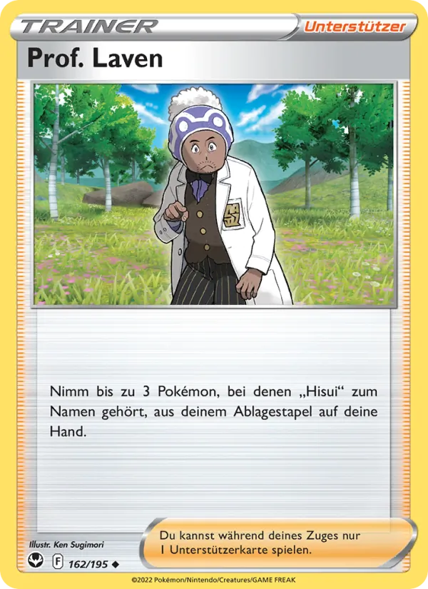 Prof. Laven (Silver Tempest #162/195)