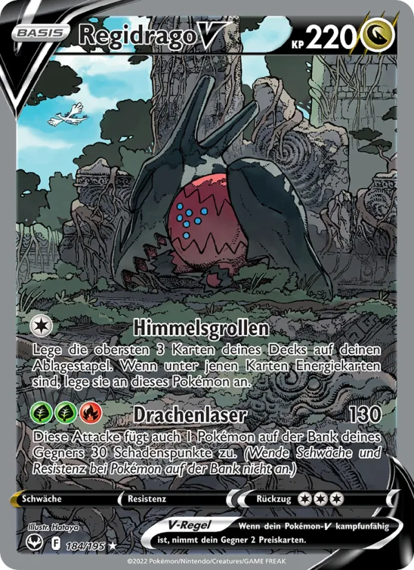 Regidrago V (Silver Tempest #184/195)