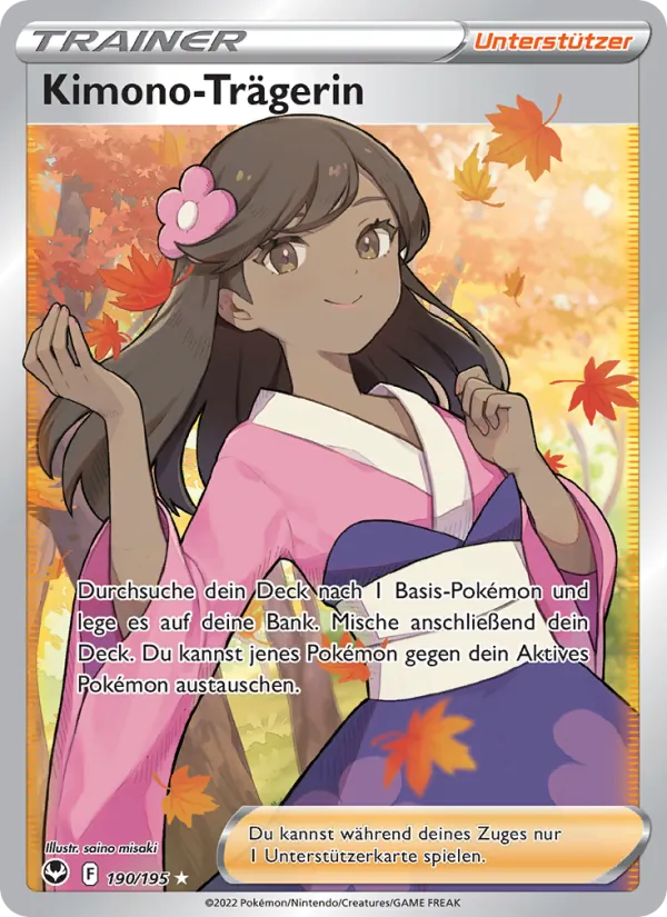 Kimono-Trägerin (Silberne Sturmwinde #190/195)