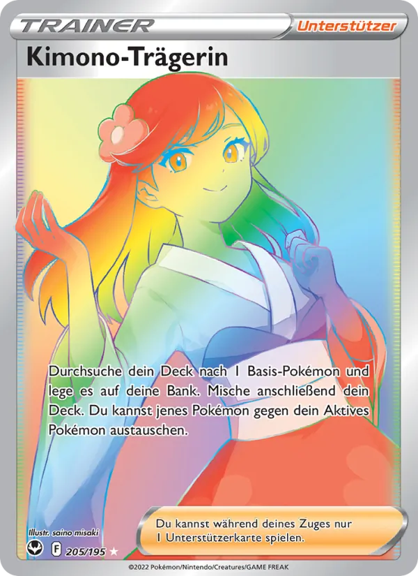 Kimono-Trägerin (Silver Tempest #205/195)