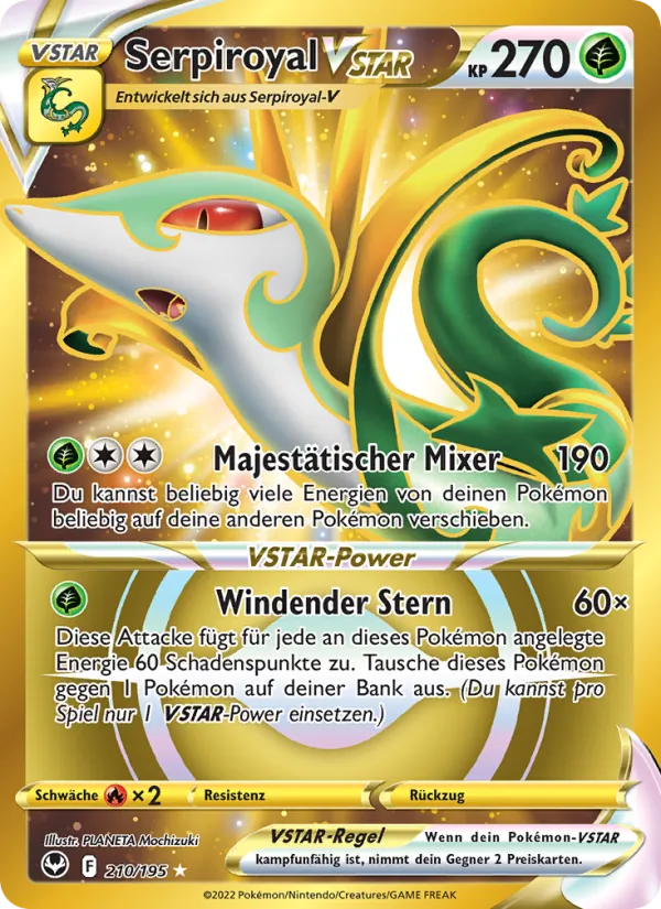 Serpiroyal VSTAR (Silberne Sturmwinde #210/195)
