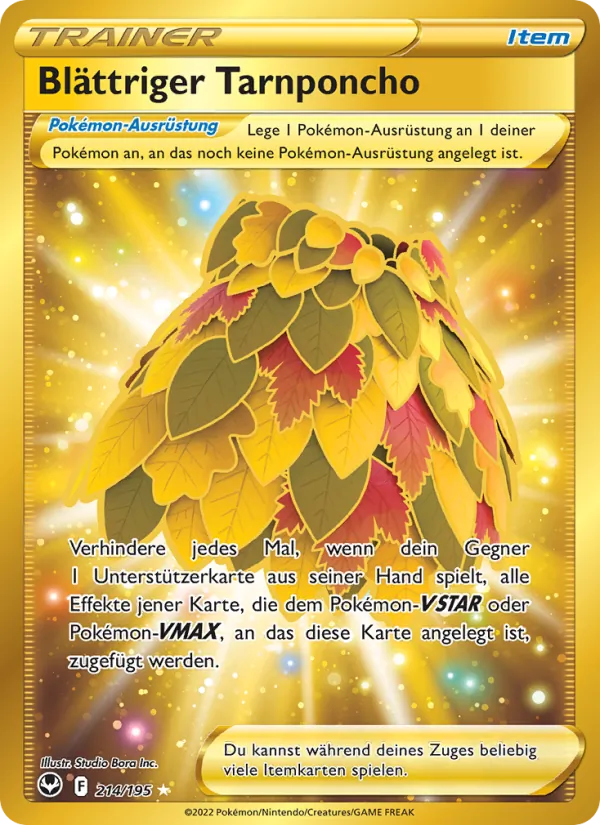 Blättriger Tarnponcho (Silberne Sturmwinde #214/195)