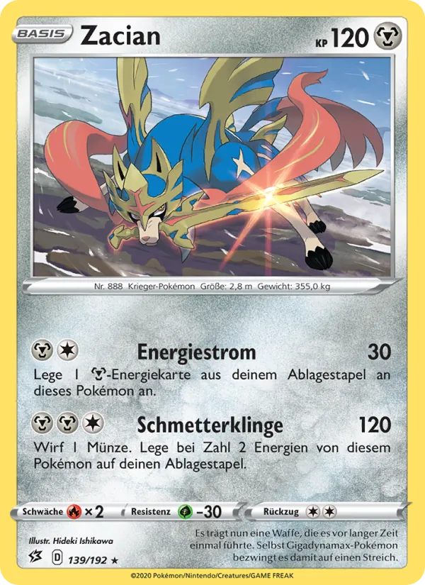 Zacian (Clash der Rebellen #139/192)