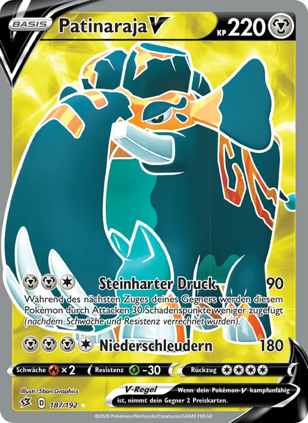 Patinaraja V (Clash der Rebellen #187/192)
