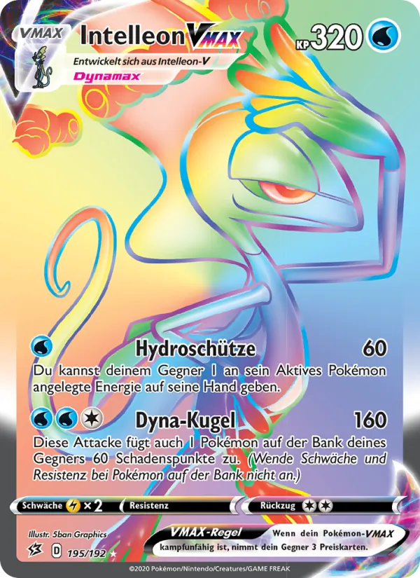 Intelleon VMAX (Rebel Clash #195/192)