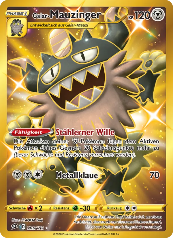 Galar-Mauzinger (Clash der Rebellen #205/192)