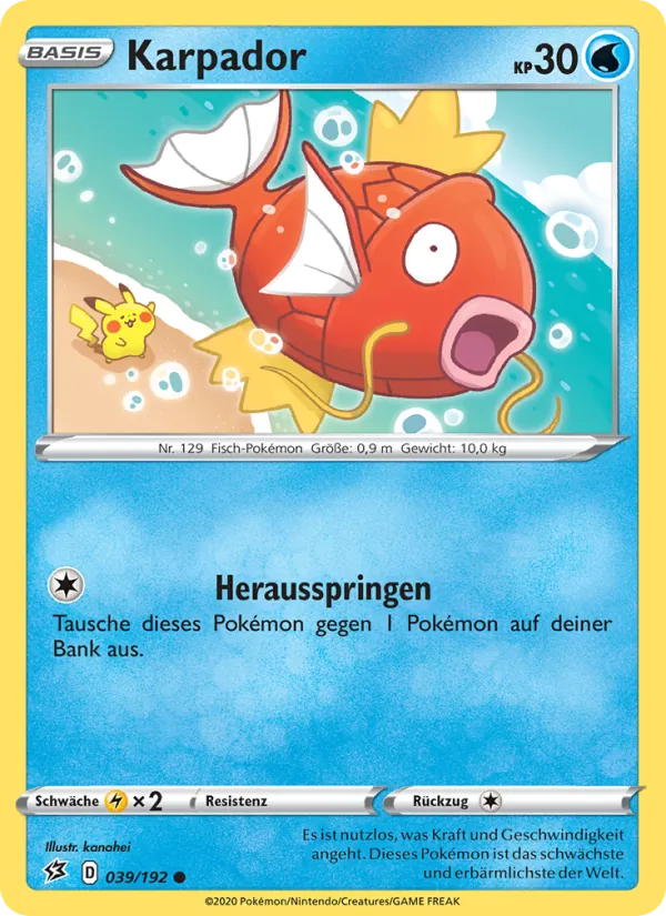 Karpador (Clash der Rebellen #39/192)