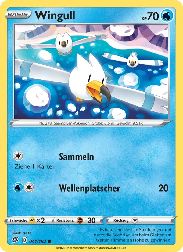 Wingull (Rebel Clash #41/192)