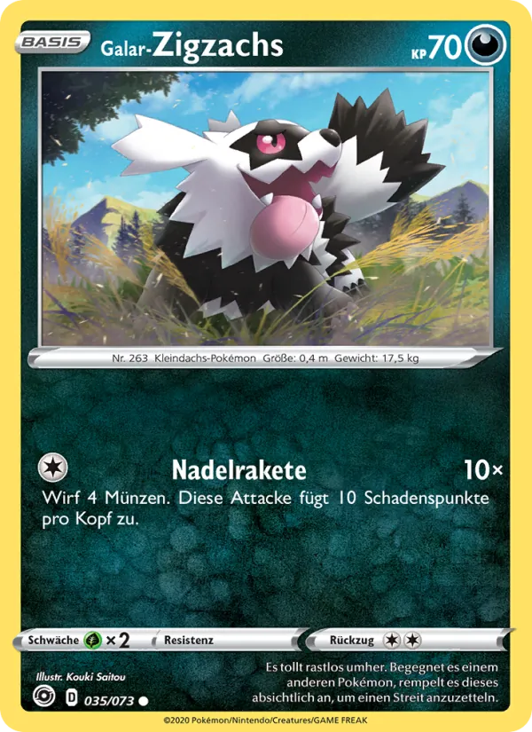 Galar-Zigzachs (Weg des Champs #35/73)