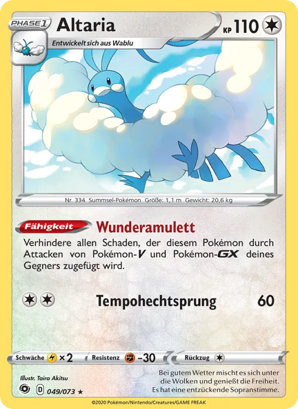 Altaria (Weg des Champs #49/73)
