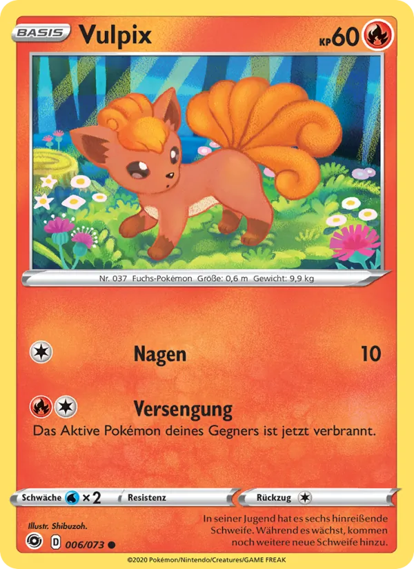 Vulpix (Weg des Champs #6/73)