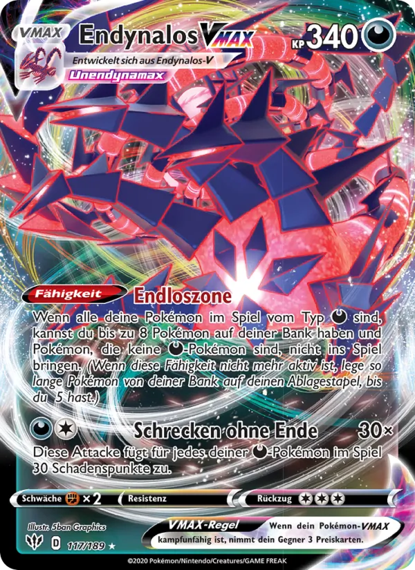Endynalos VMAX (Flammende Finsternis #117/189)