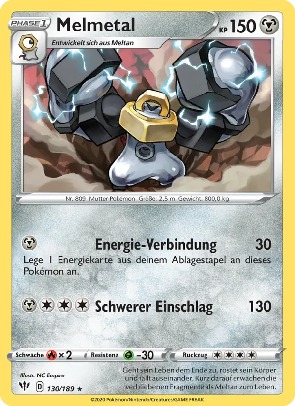 Melmetal (Darkness Ablaze #130/189)