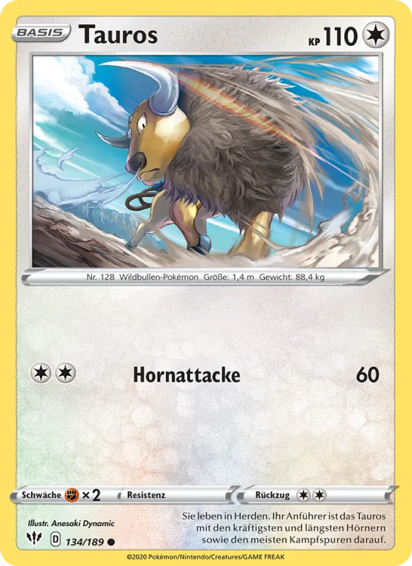 Tauros (Darkness Ablaze #134/189)