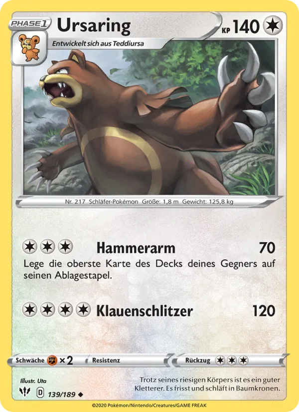 Ursaring (Flammende Finsternis #139/189)