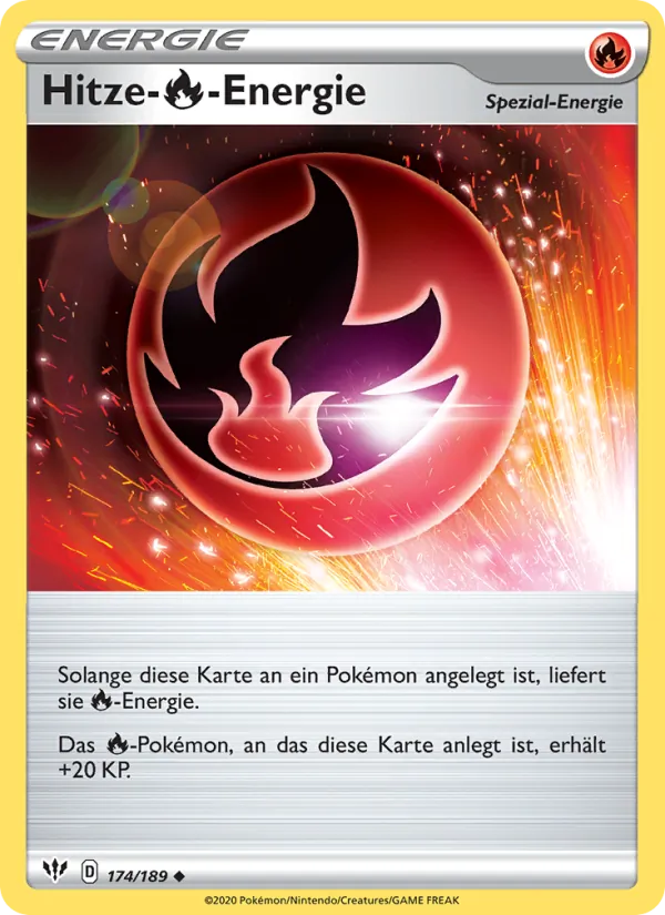 Hitze-Fire-Energie (Darkness Ablaze #174/189)